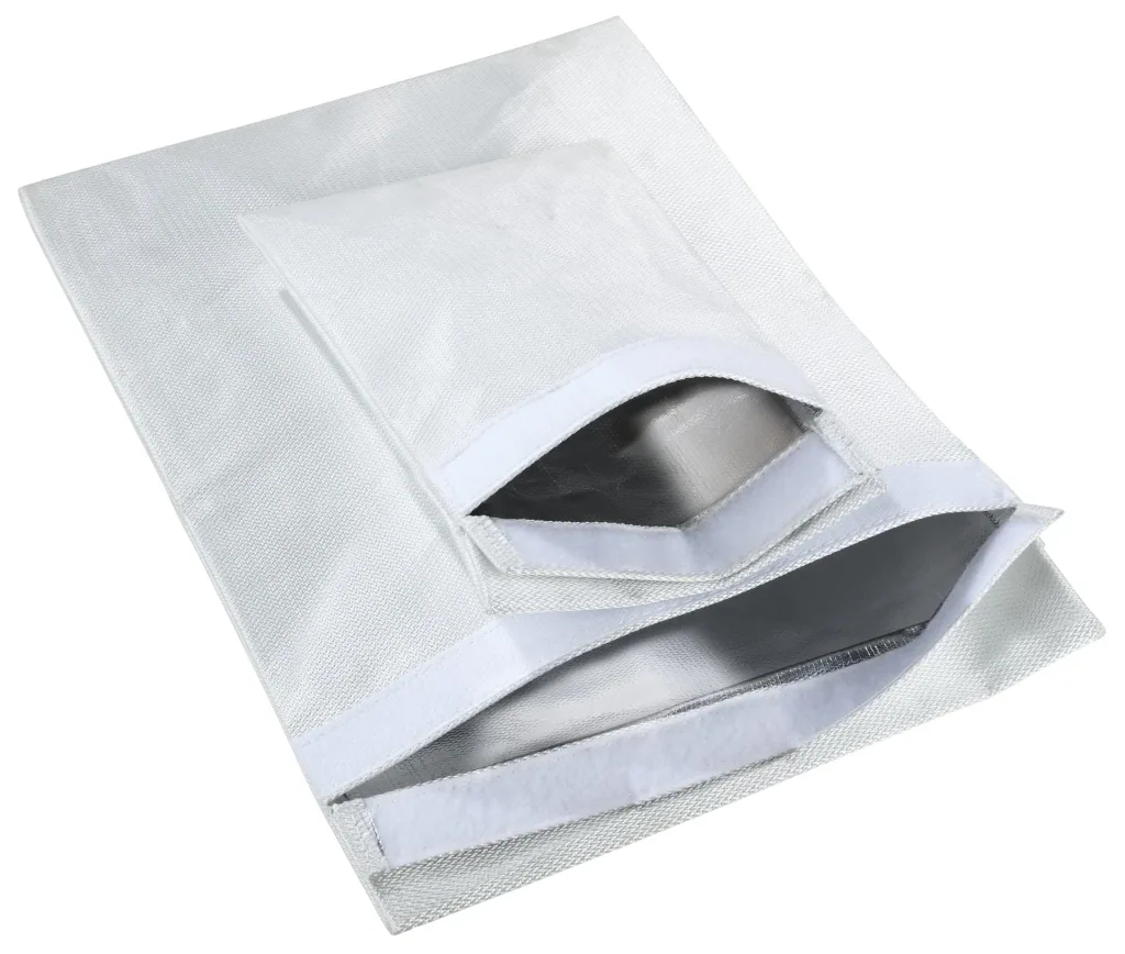 Document bag, set of 2, fireproof