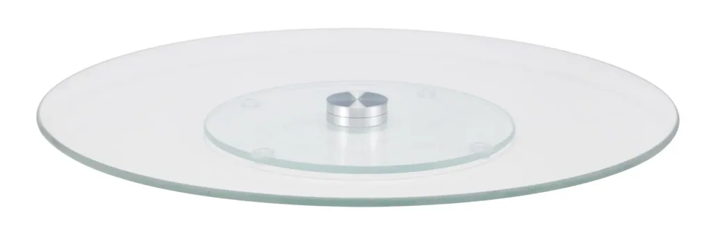 Rotating serving plate glass Ø 30 cm