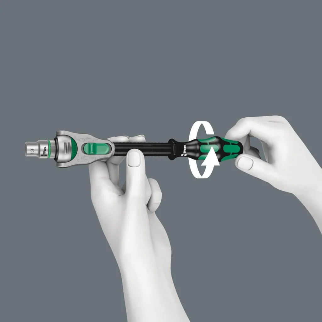 Ratchet set Kraftform Kompakt Zyklop Speed, 26 pieces