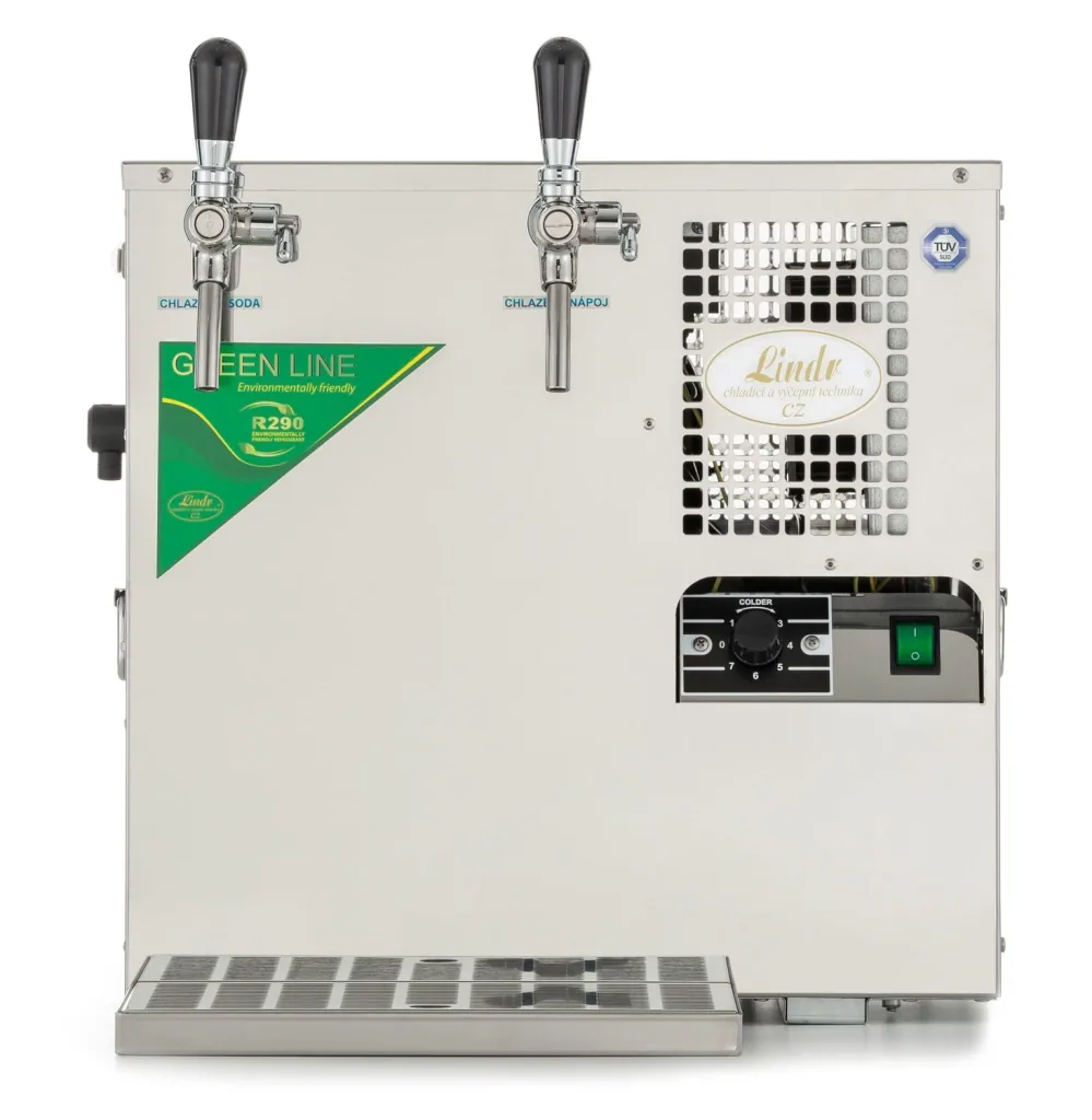 Waterdispenser, bruiswater machine, sodamaker, carbonator - AS-45, 2-lijnen
