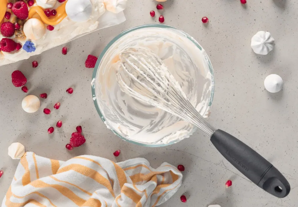 Whisk with folding function "Flisk", stainless steel