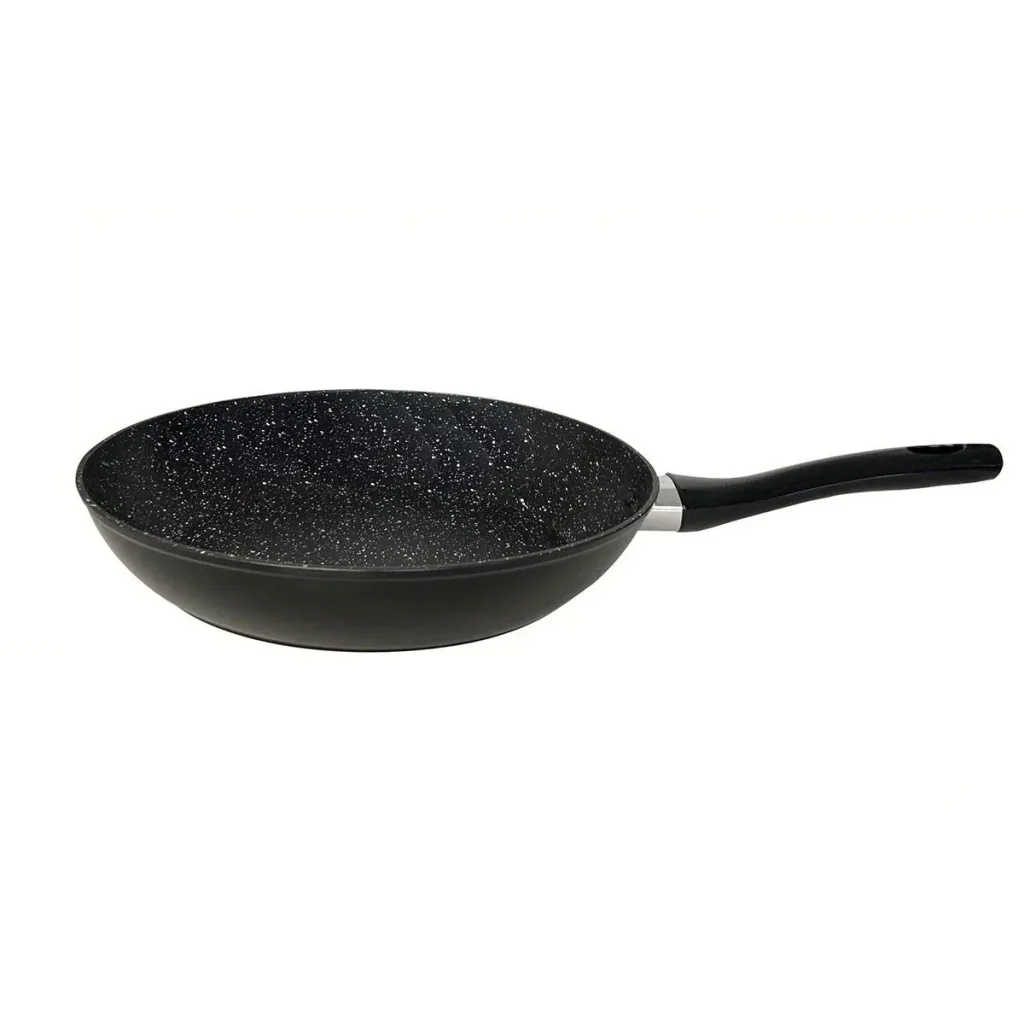 NL Frying Pan - Marble Coating - 24 cm - Black