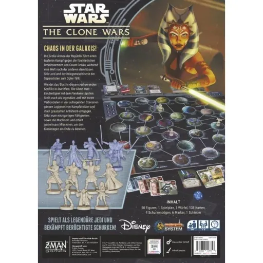 Star Wars The Clone Wars (A board game with the Pandemic system)