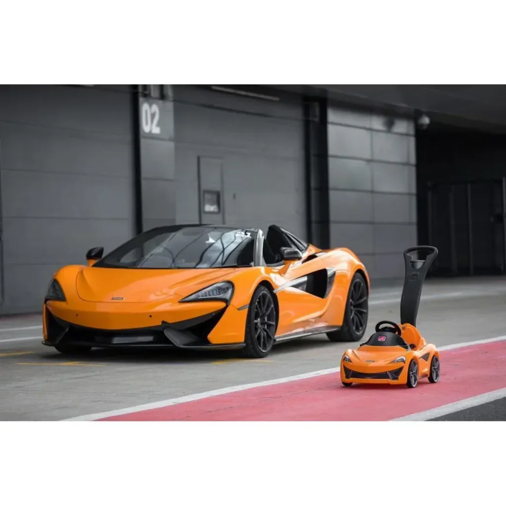 Mclaren 570s push sports car