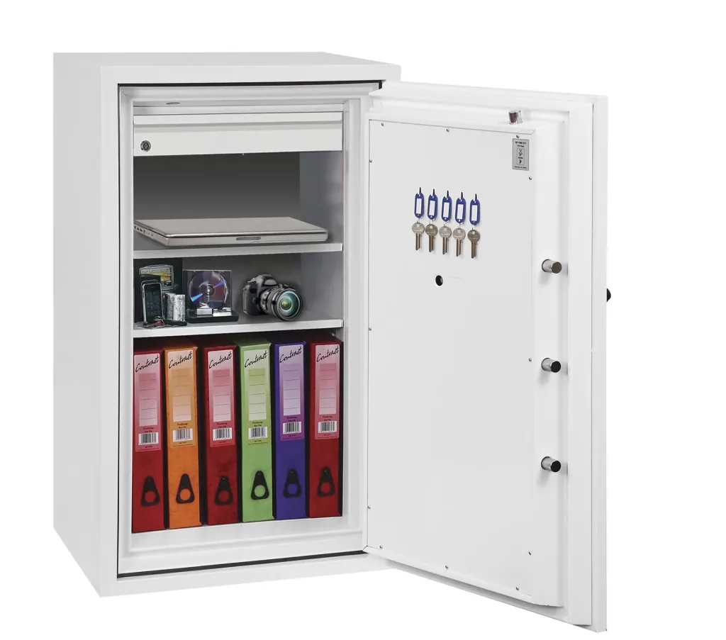 Fire Fighter fireproof safe size 4 with fingerprint lock