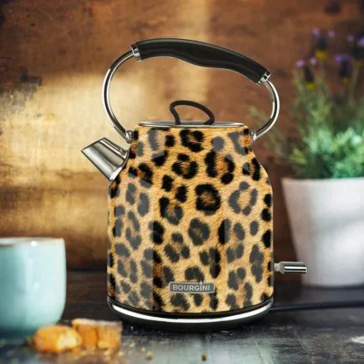 Panther Kettle - 1.7L and Toaster - Panther Print - Leopard - Retro