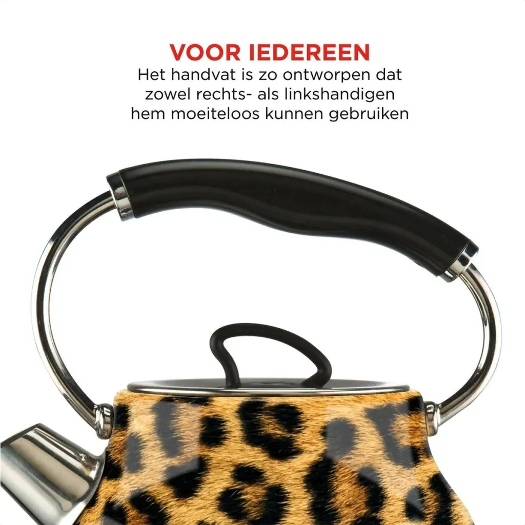 Panther Kettle - 1.7L and Toaster - Panther Print - Leopard - Retro
