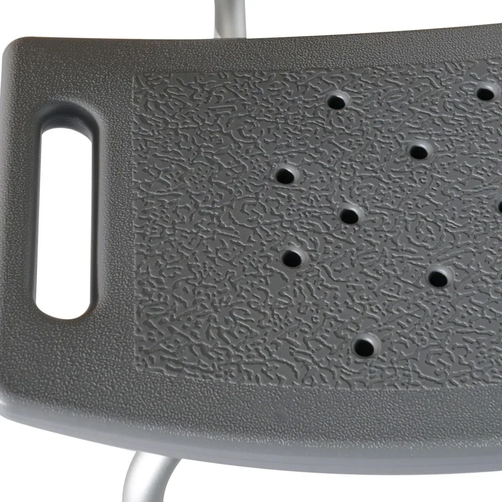 Shower chair bath stool bath aid height adjustable with backrest
