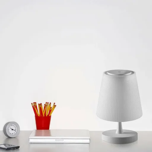 VT-7515 Table Lamp - Touch Dimmable - Rechargeable - White