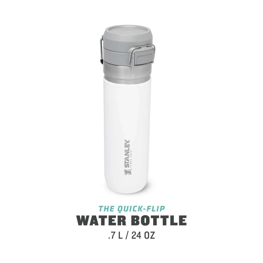 Quick Flip Water Bottle 0.7 l, Polar, vacuum insulation, safety cap