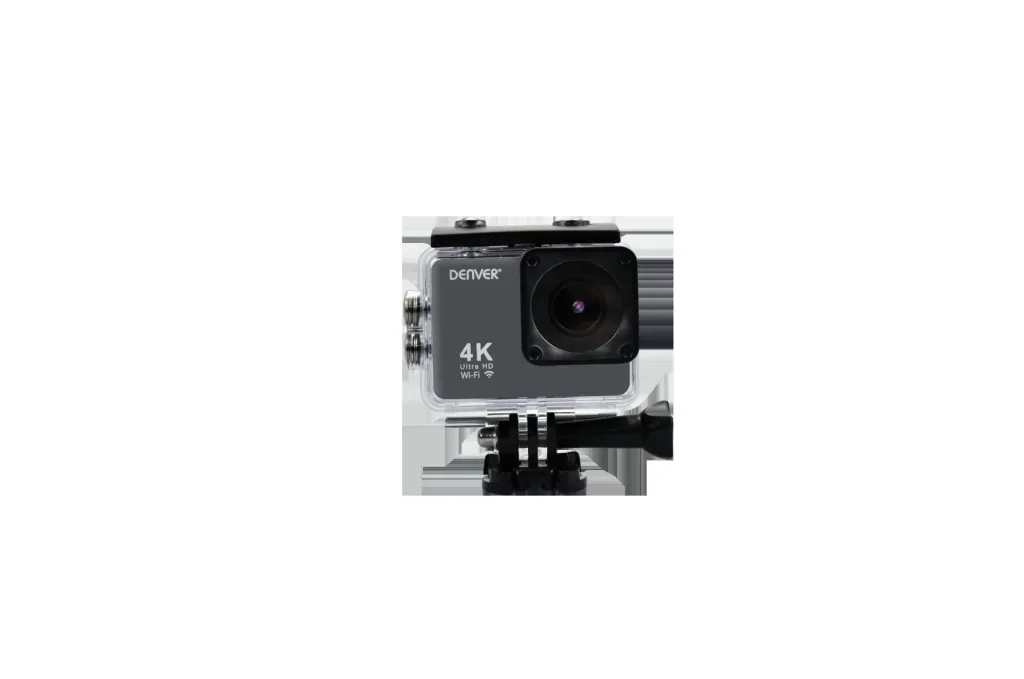 4K action cam with WiFi, slow motion and time-lapse function