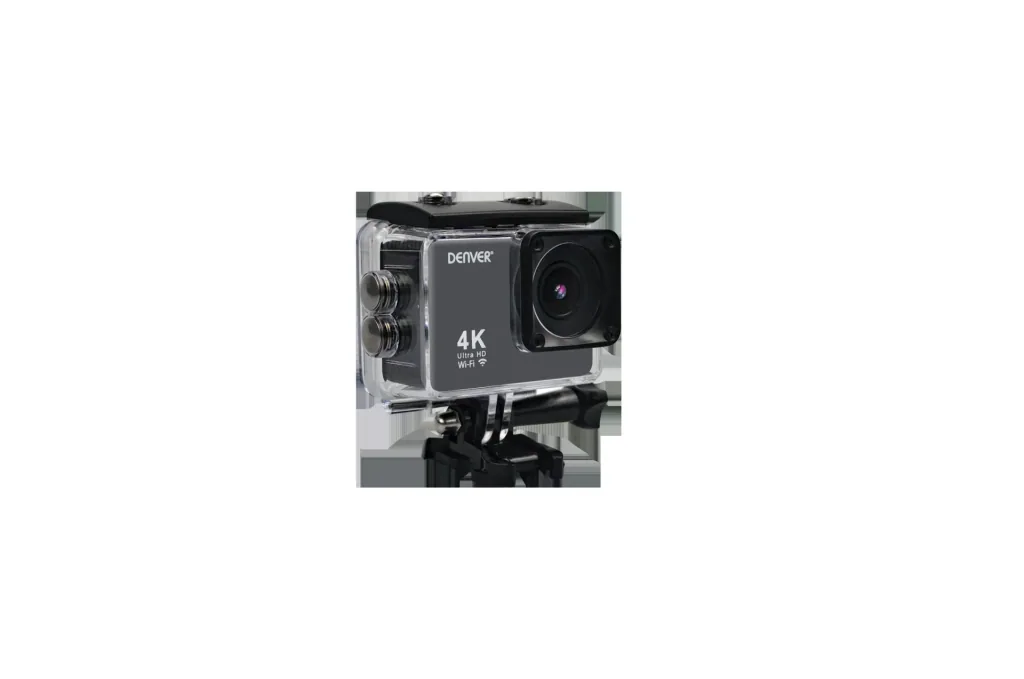 4K action cam with WiFi, slow motion and time-lapse function