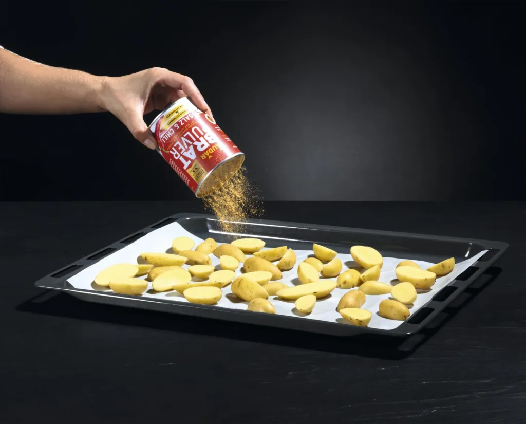 Vegetable frying fat powder, “PAUDAR”, with chili and salt, 175 g