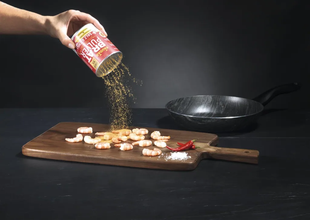 Vegetable frying fat powder, “PAUDAR”, with chili and salt, 175 g