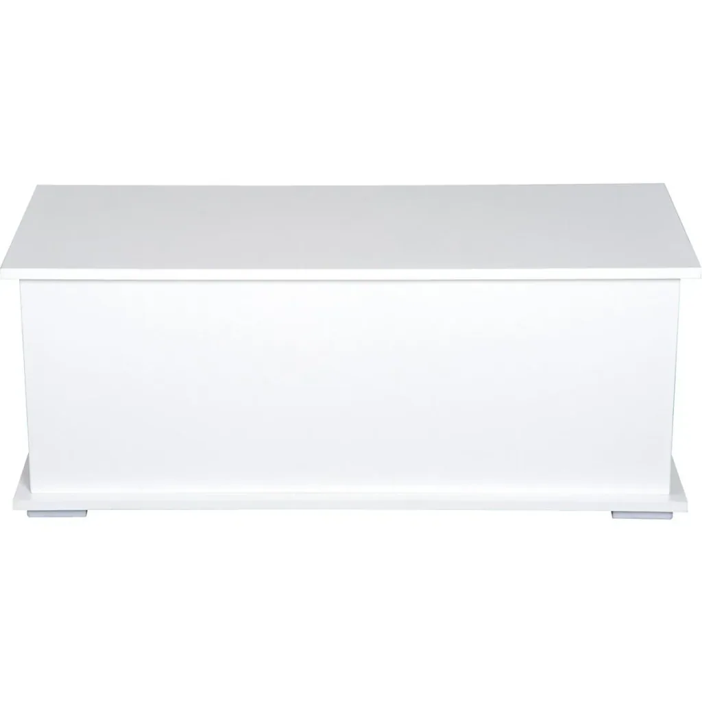 Wooden box with folding lid