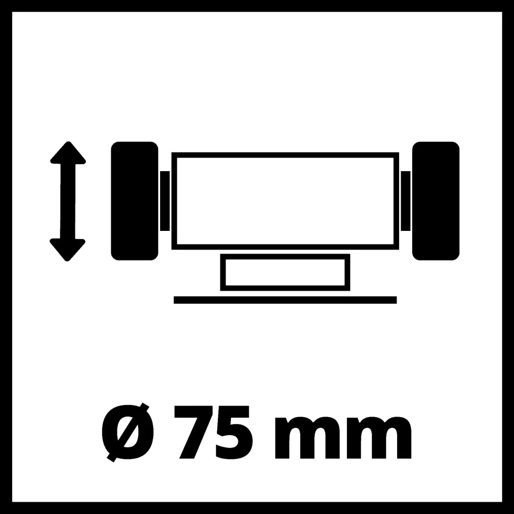 Doppelschleifer TC-XG 75 Kit