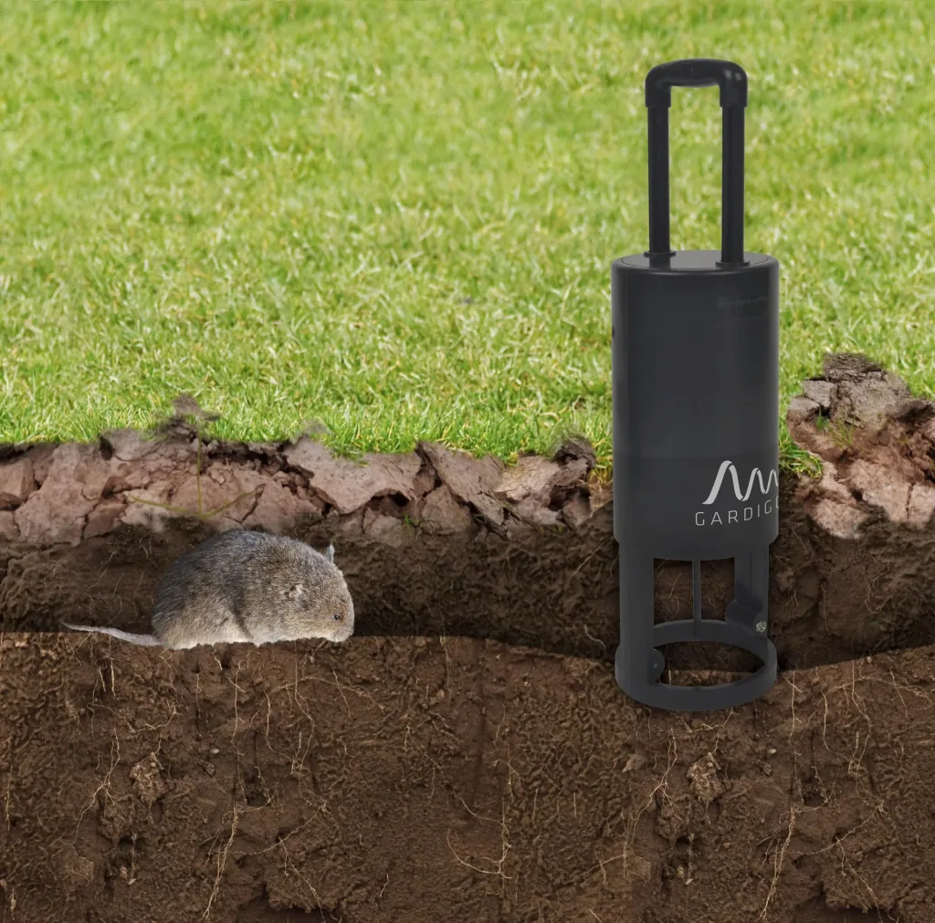 Vole trap all-in-one set