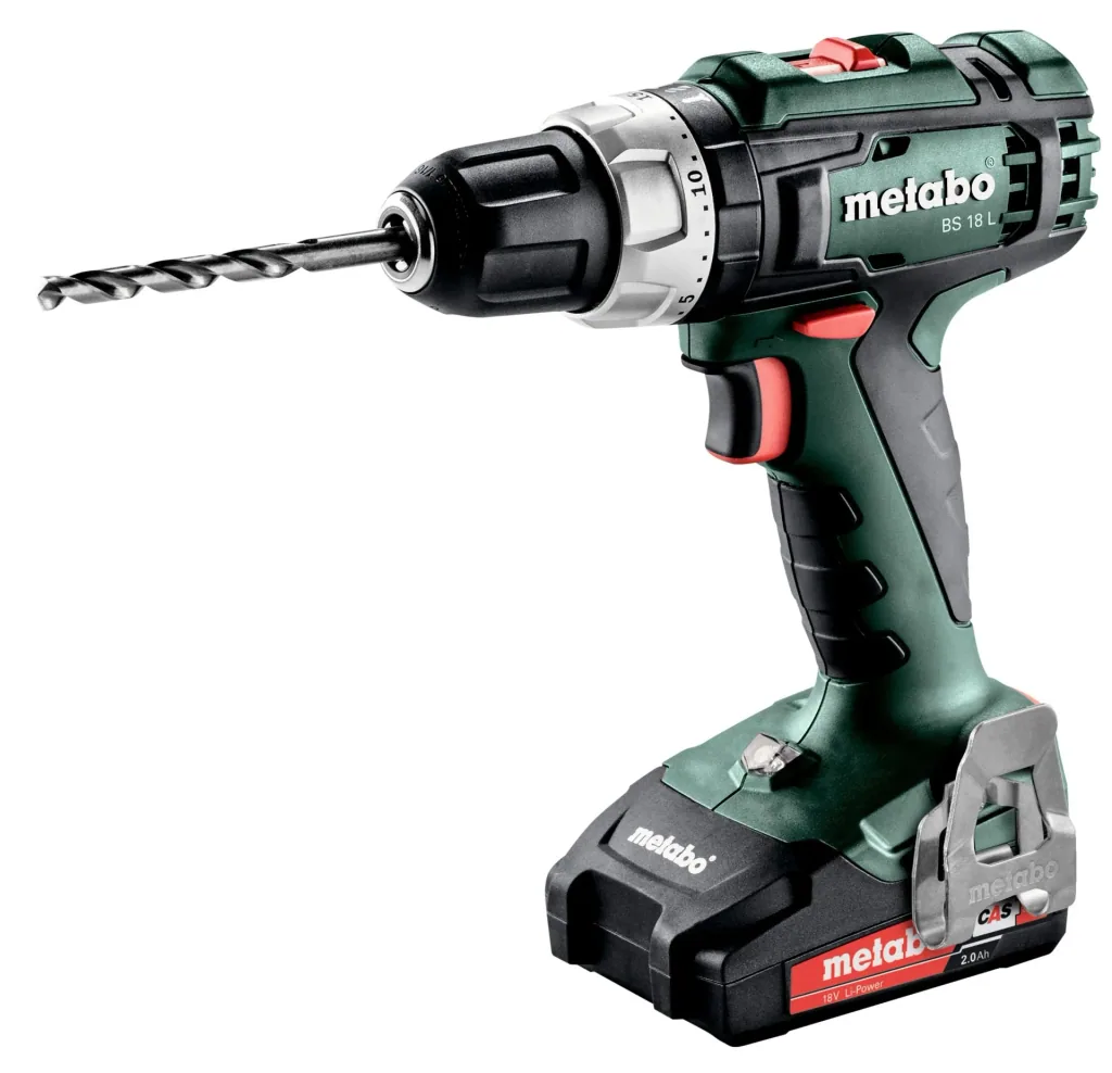 Akku-Bohrschrauber BS 18 L SET including 2 Li-Power Akkupacks 18 Volt (2,0 Ah)