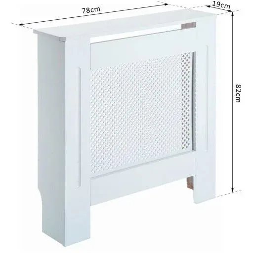 Radiator cover 78cm white