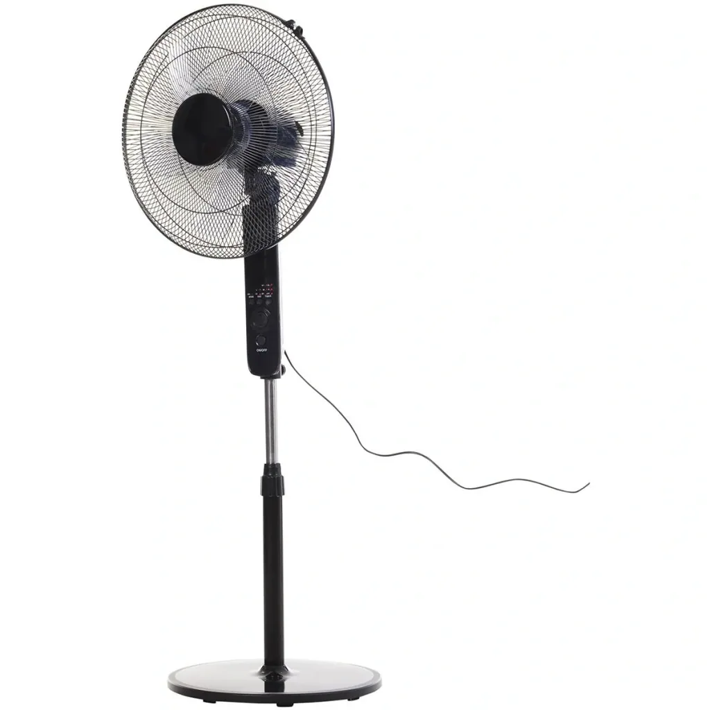 Pedestal fan with remote control