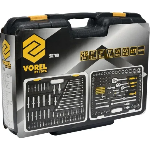 Tool set - 216 pieces - incl. case