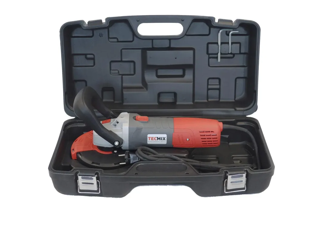 Concrete grinder TCG 125, 1400 watts in carrying case