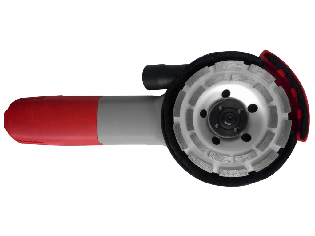 Concrete grinder TCG 125, 1400 watts in carrying case