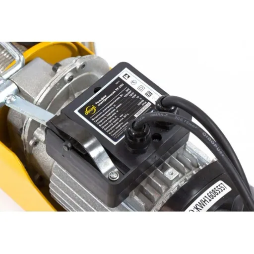 Electric wire rope hoist - winch - max. 600 kg