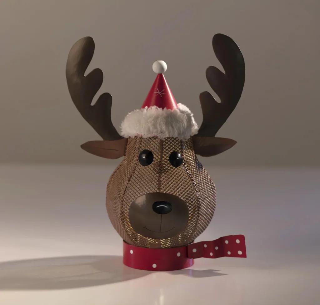 LED Christmas figure Rudolf