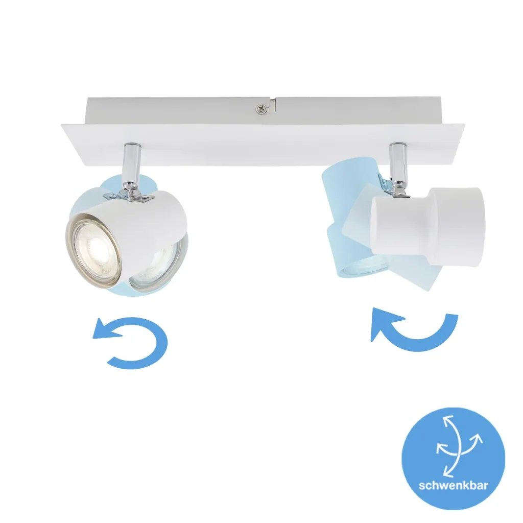 LED ceiling light, 920 lumens, 10 watts, GU10, white