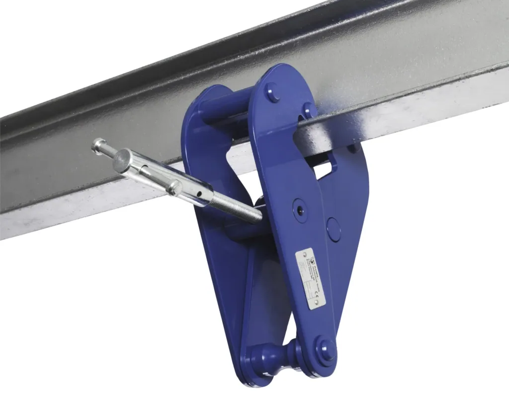 Beam clamp BK 20, load capacity 2000 kg, gripping range 75 - 230 mm