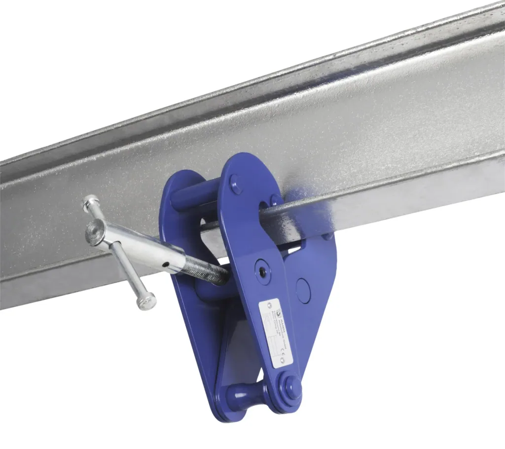 Beam clamp BK 20, load capacity 2000 kg, gripping range 75 - 230 mm