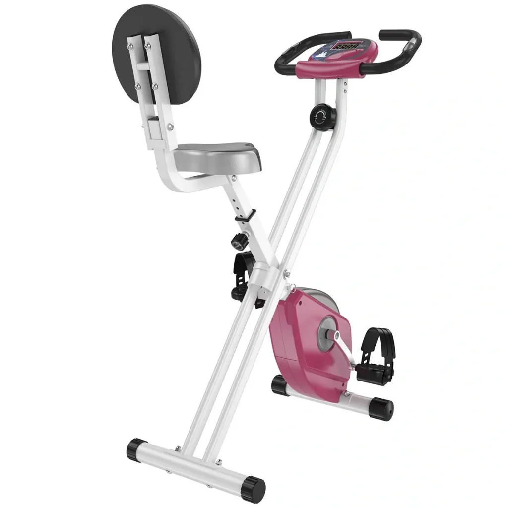 Exercise bike with 8-level adjustable magnetic resistance