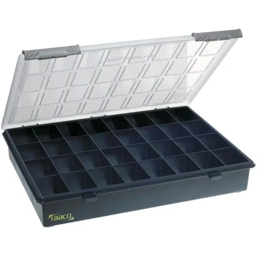 Raaco assortment box / storage - 32 compartments - blue
