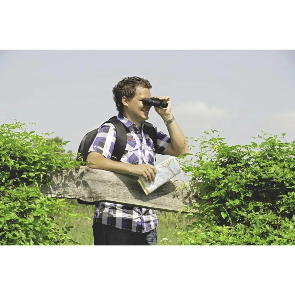 Compact binoculars "Optec" with 12x magnification