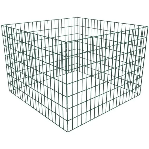 Compost bin square 100x100x70 cm mesh size