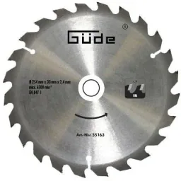 Table saw GTK2000 - 58 x 85 x 87cm with additional wood saw blade HM 254x30 - 24 teeth