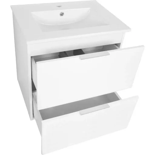 Bolo bathroom furniture Knock down 50x61x46cm hoogglans White