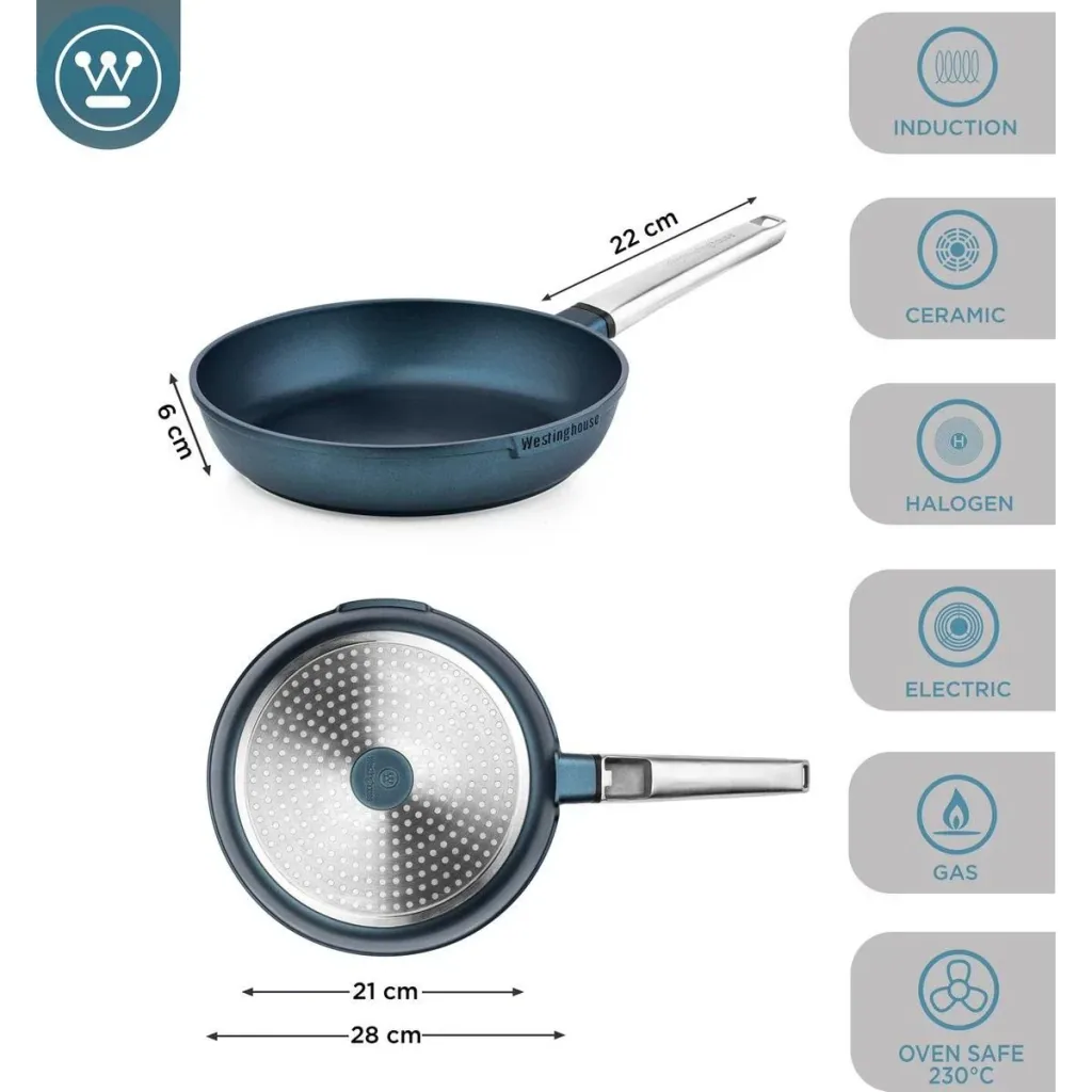 Performance Series Frying Pan - Oven Safe - 28 cm - Blue