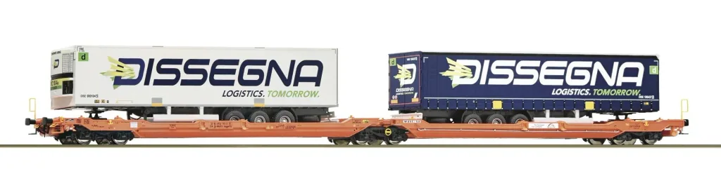 Double-pocket articulated wagon T3000e, Wascosa
