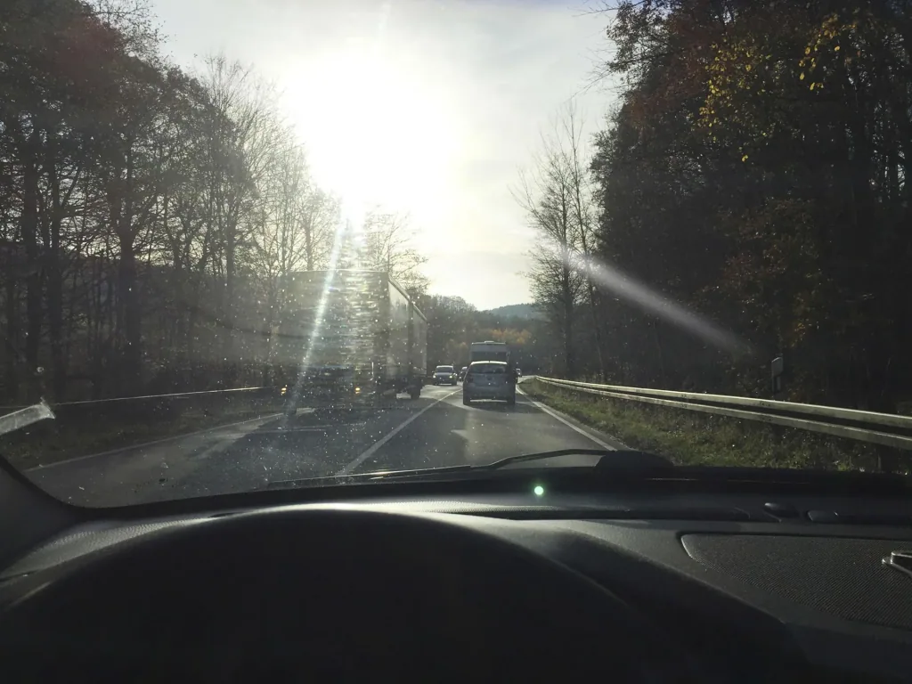Safe View sun visor