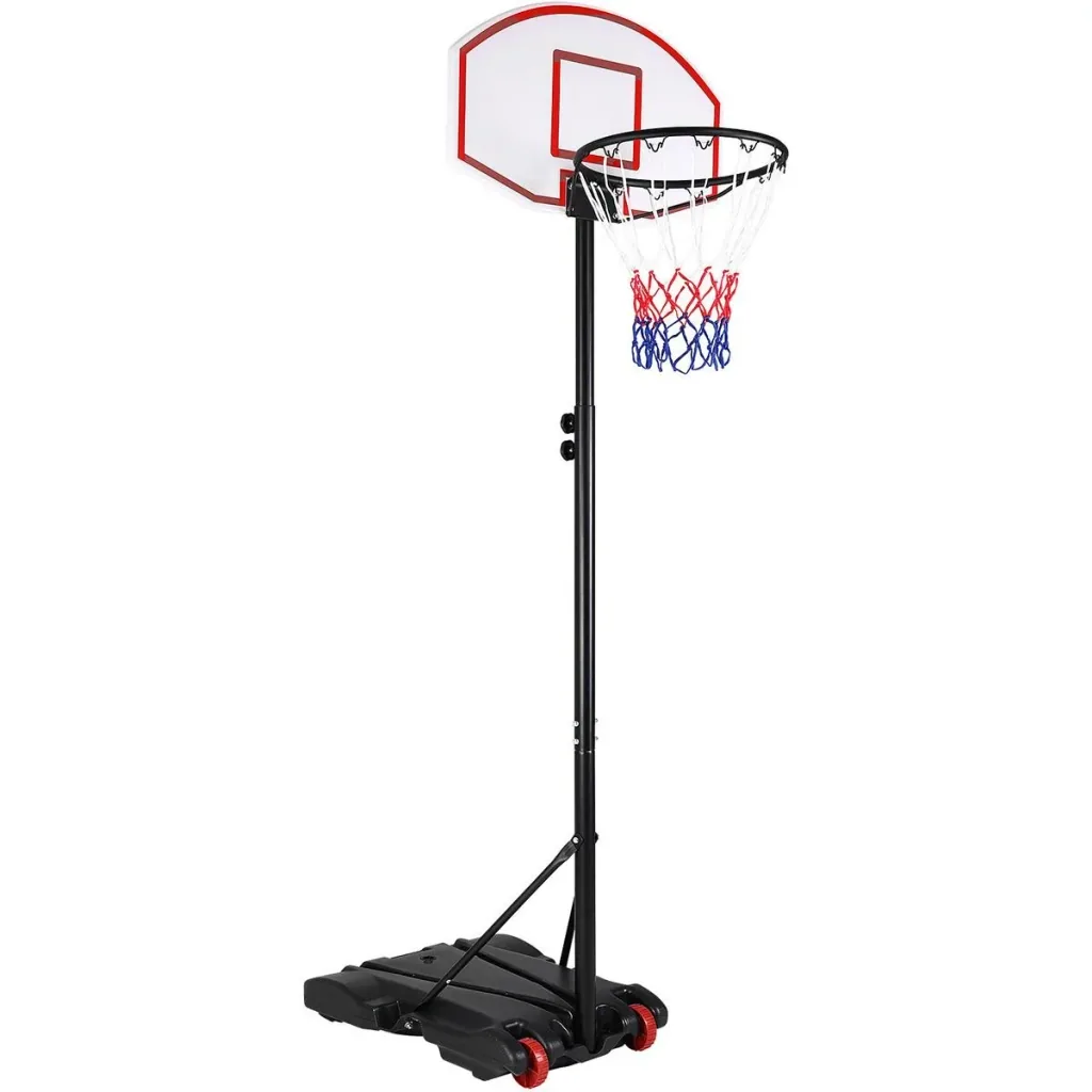 NL basketball stand adjustable in height ring height from 179-209cm