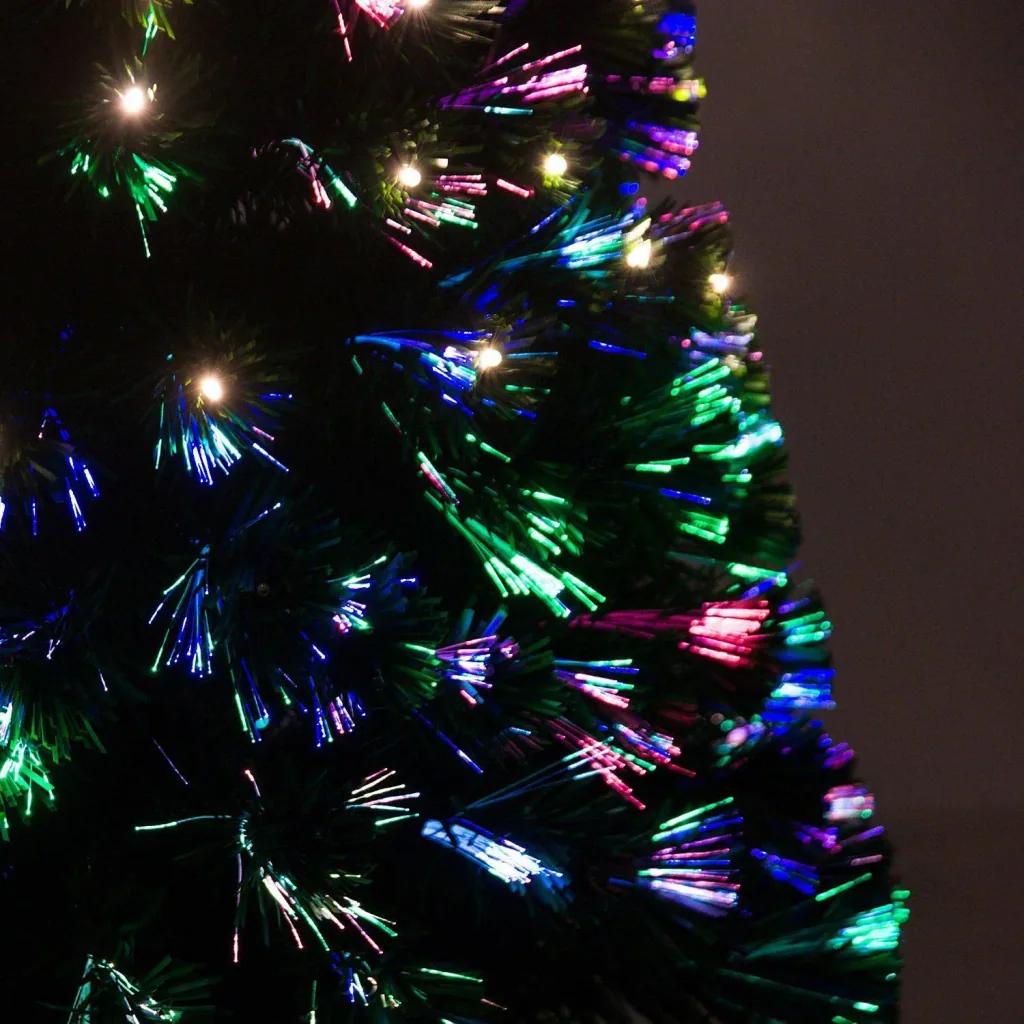 Christmas tree 150 cm fir tree LED light fiber