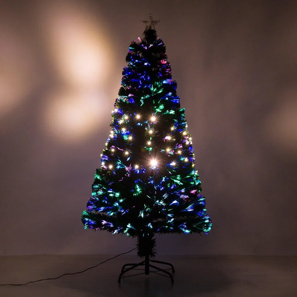 Christmas tree 150 cm fir tree LED light fiber