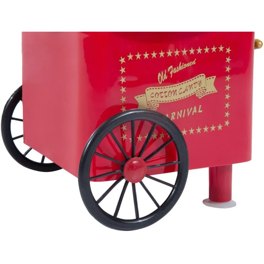 Cotton candy machine red