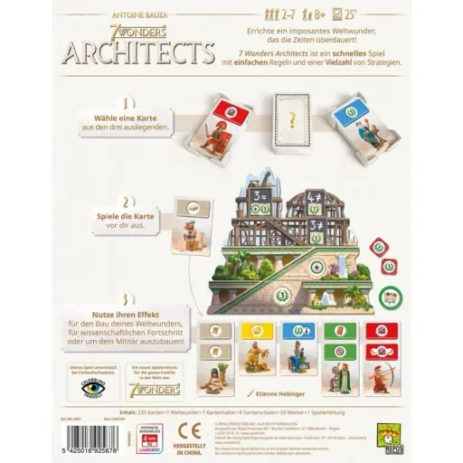 Board game 7 Wonders Architects