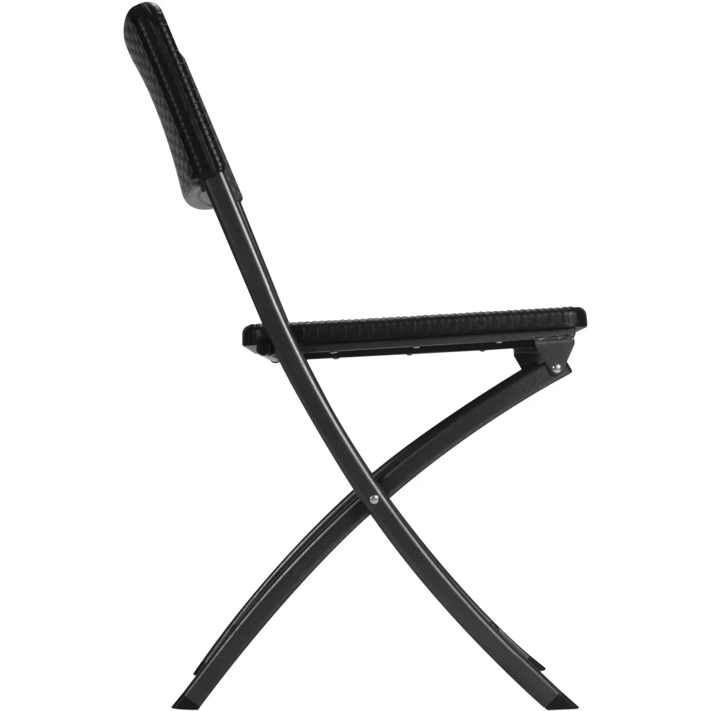 folding chair - in rattan look