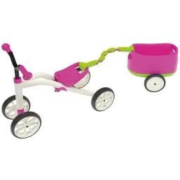 Balance bike with 4 wheels