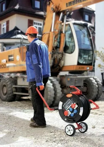 Professional cable drum "MAMMUT 460" / 230 Volt