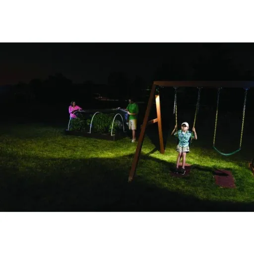 LED mini spotlight brown with motion detector MB313 80 lumen IP55